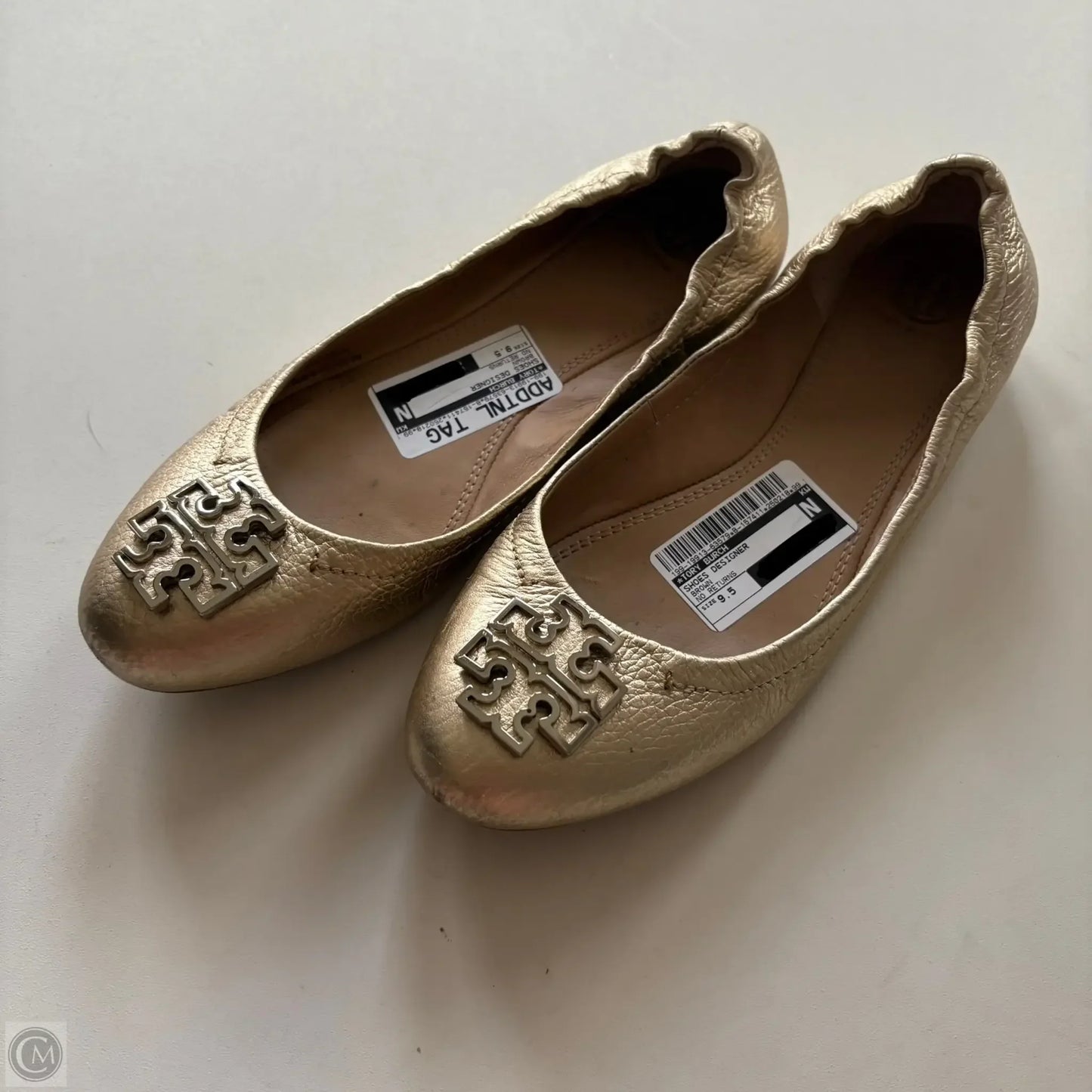 Shoes Designer By Tory Burch In Brown, Size: 9.5