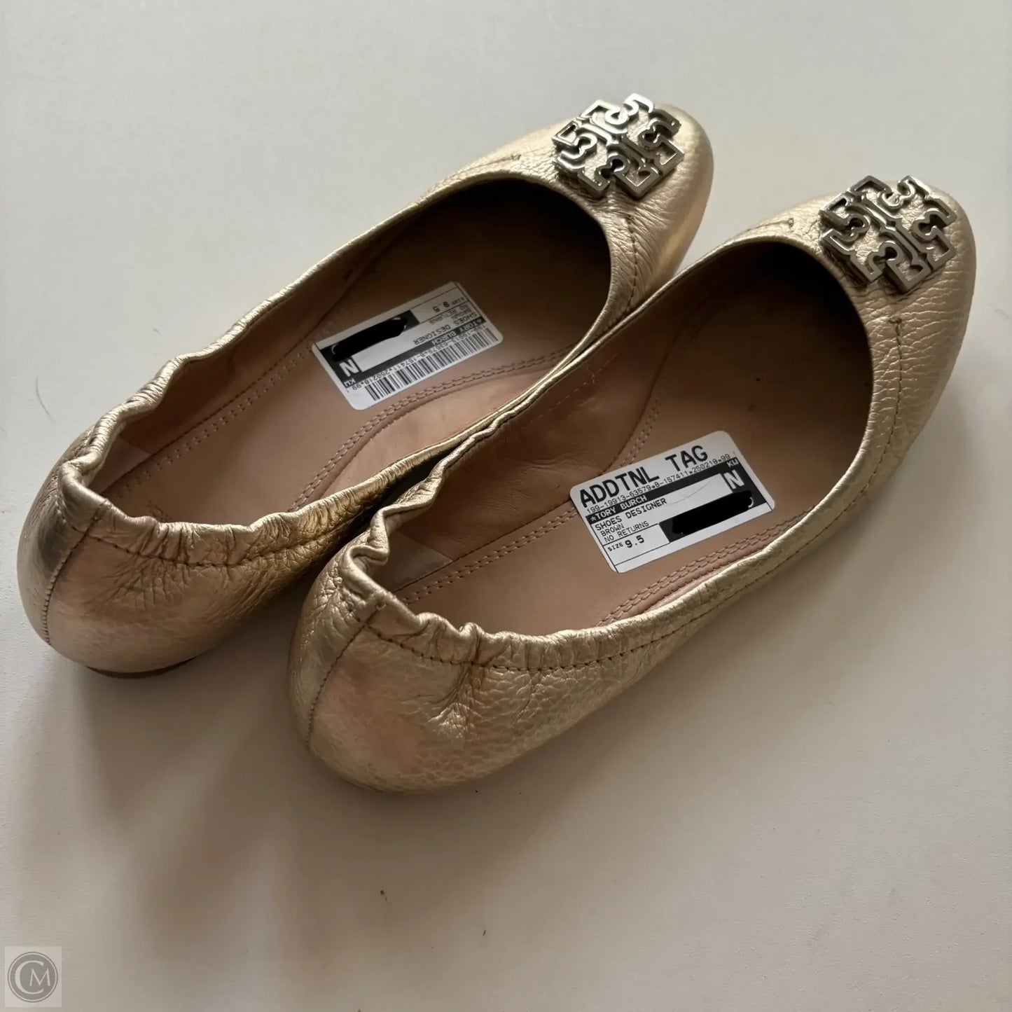 Shoes Designer By Tory Burch In Brown, Size: 9.5