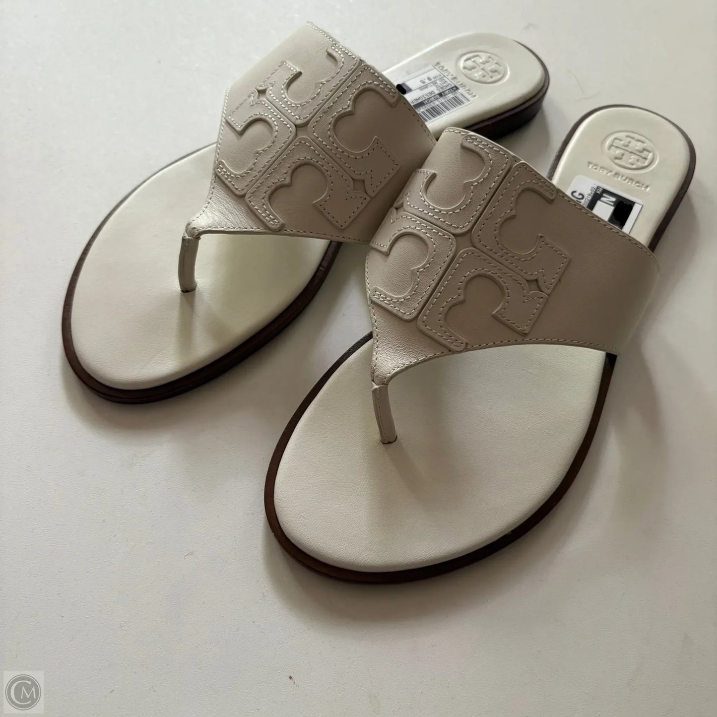 Shoes Designer By Tory Burch In White, Size: 9.5