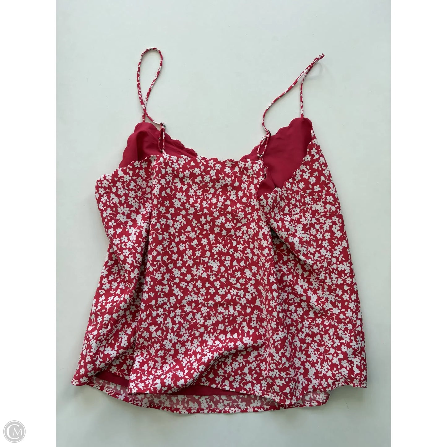 Blouse Sleeveless By J. Crew In Red, Size: L