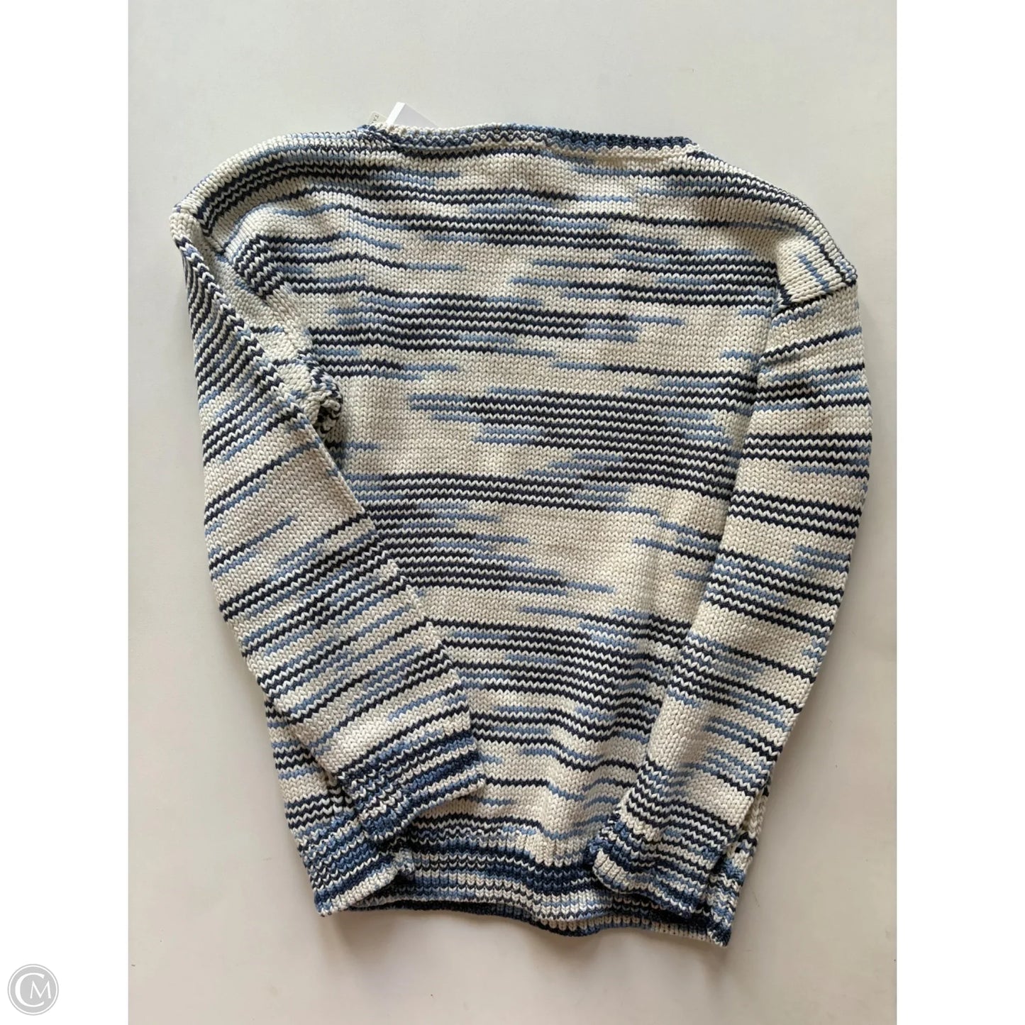 Sweater By Talbots In Striped Pattern, Size: Lp