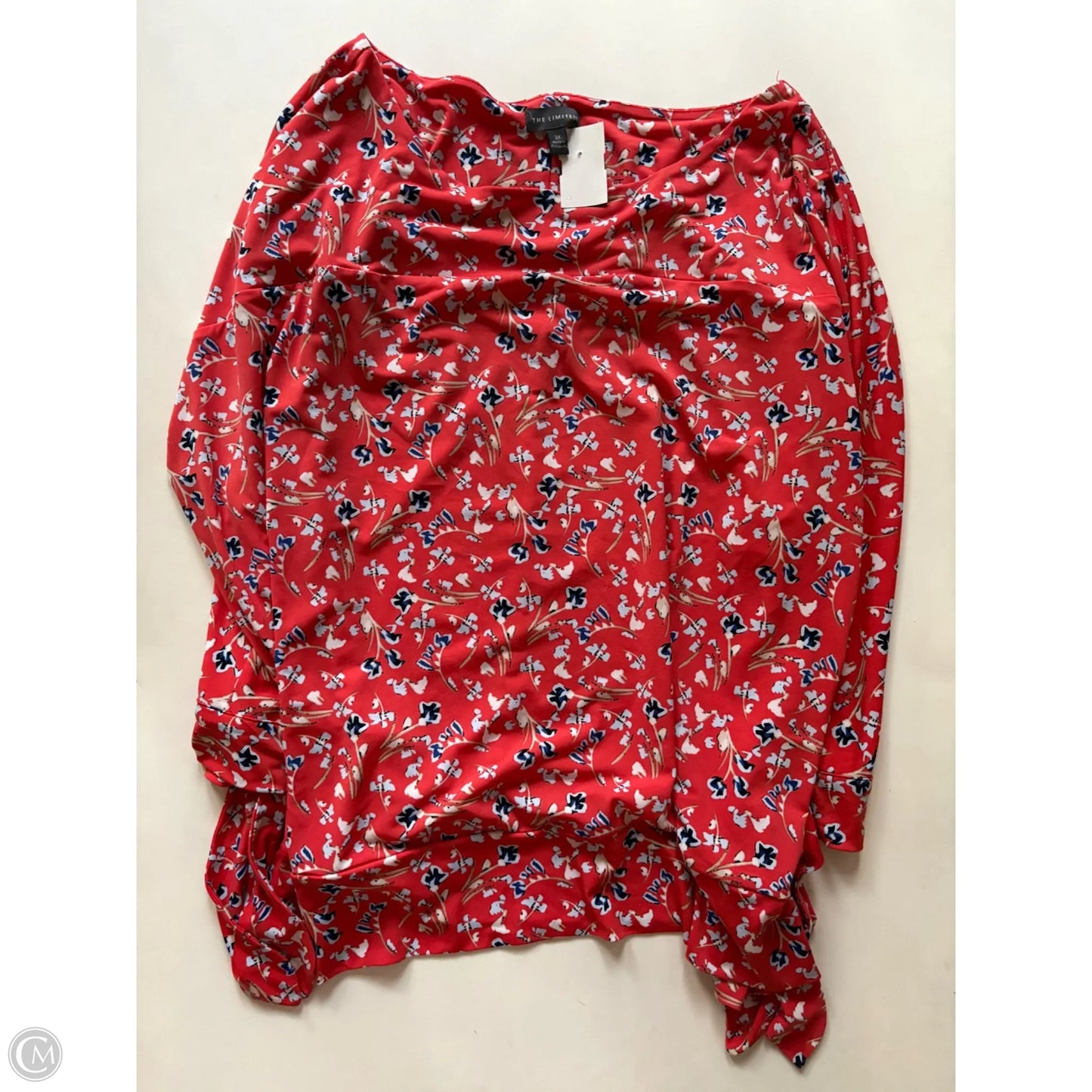 Blouse Long Sleeve By Limited In Floral Print, Size: 3x