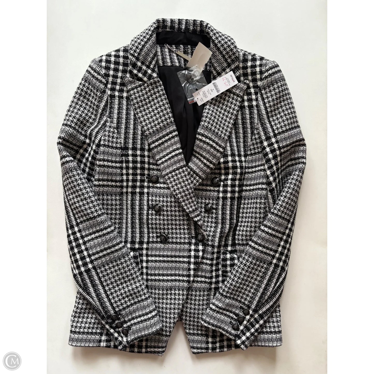 Blazer By White House Black Market In Black & White, Size: S