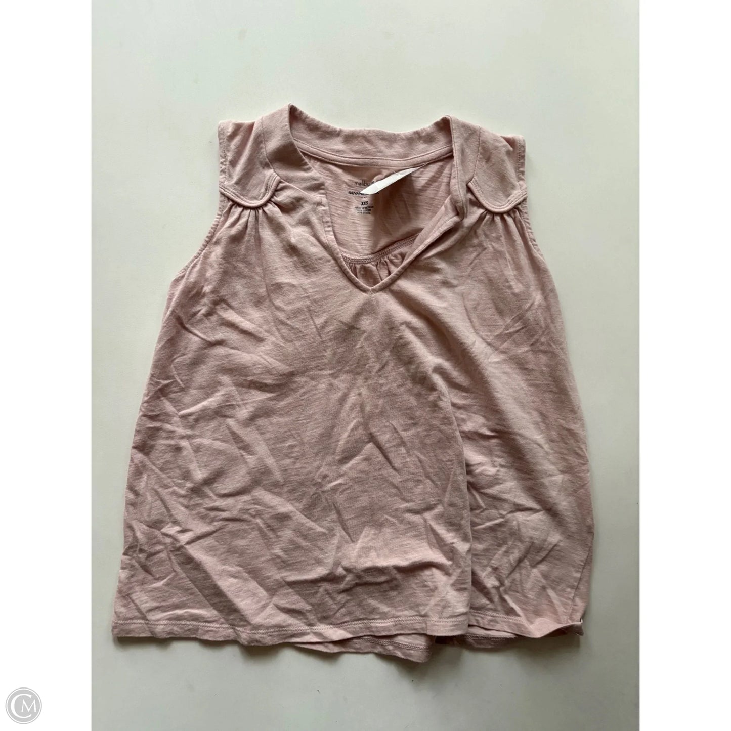 Top Sleeveless By Banana Republic In Pink, Size: Xxs