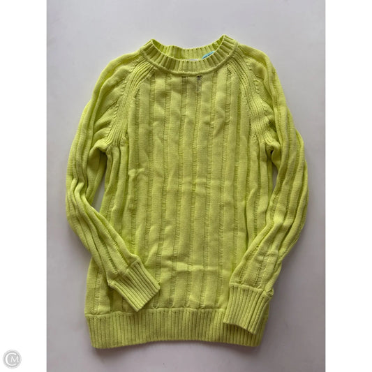 Sweater By Future In Yellow, Size: Xxs