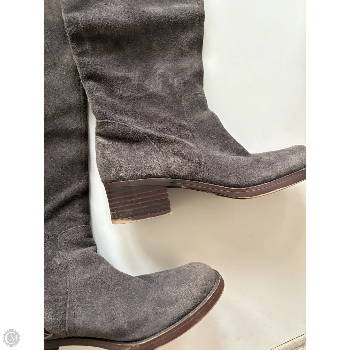 Boots Ankle Heels By Lucky Brand In Brown, Size: 8