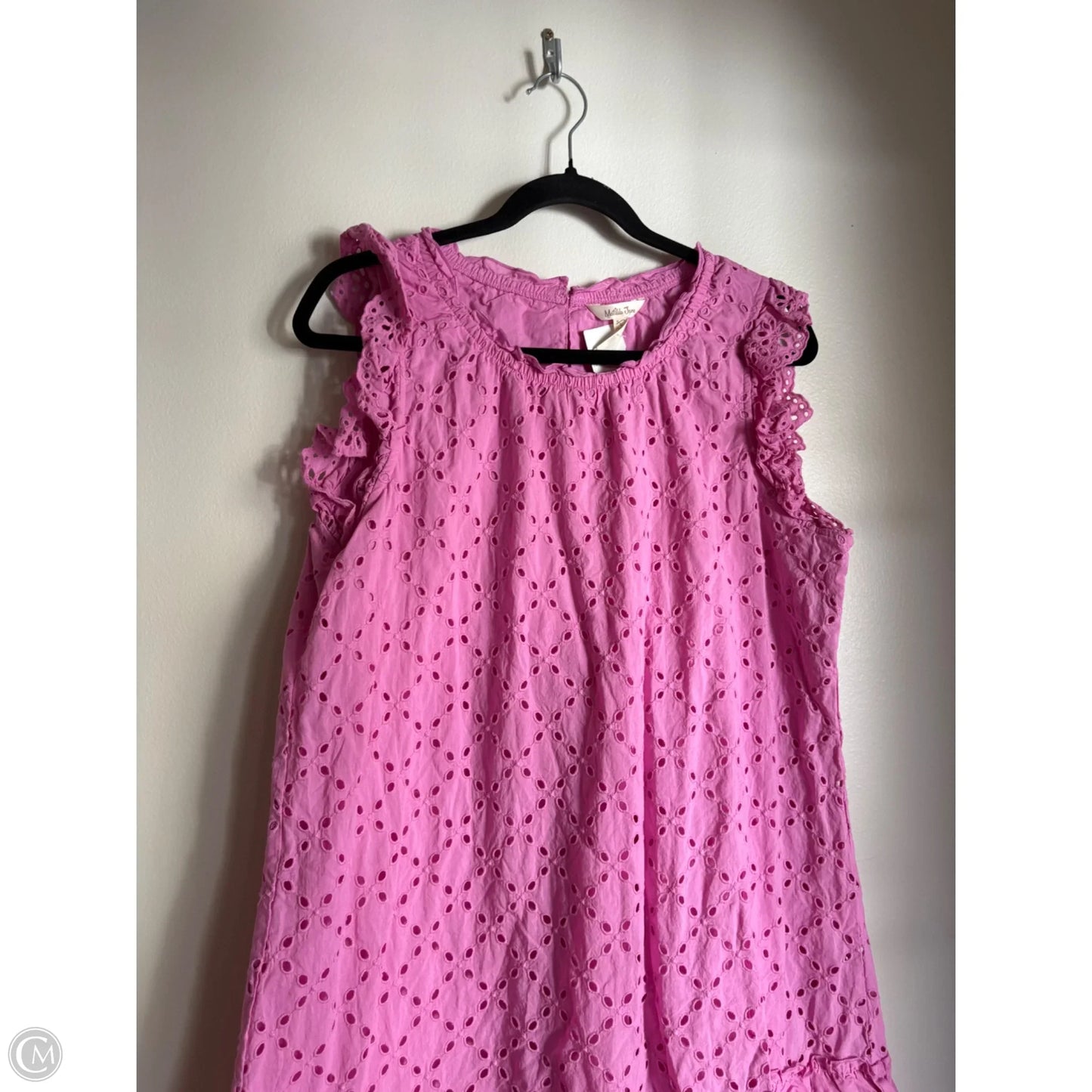 Dress Casual Midi By Matilda Jane In Pink, Size: L