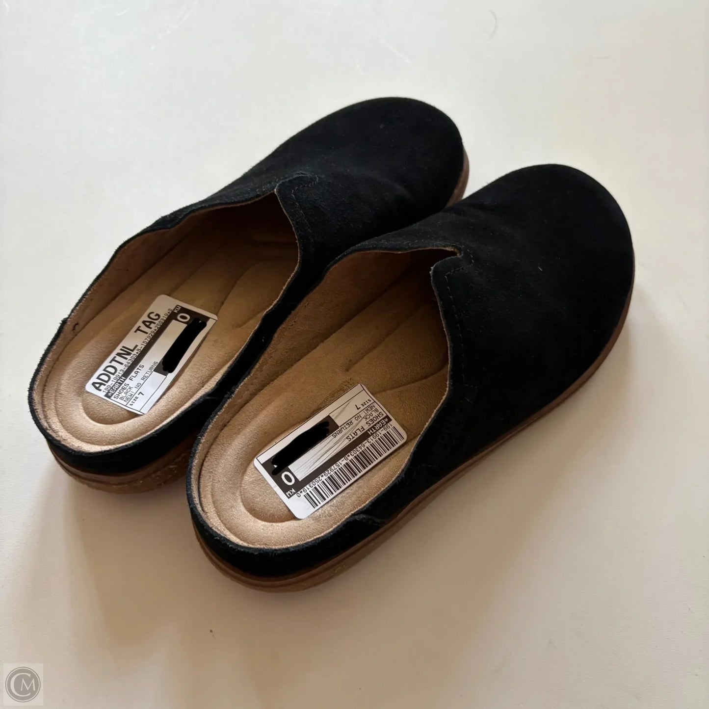 Shoes Flats By Earth In Black, Size: 7