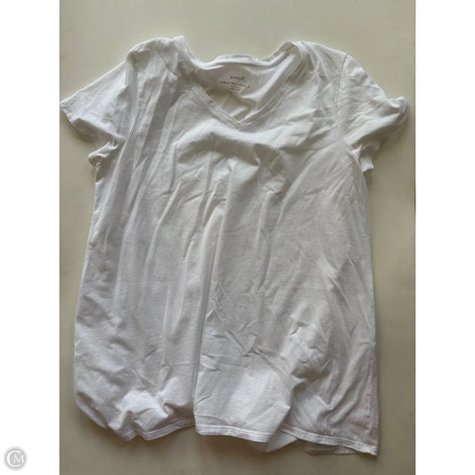 Top Short Sleeve By Pure Jill In White, Size: M