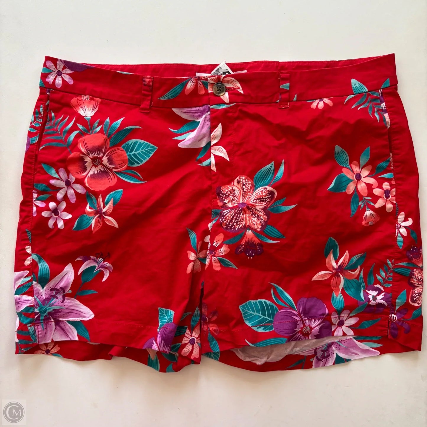 Shorts By Old Navy In Floral Print, Size: 16