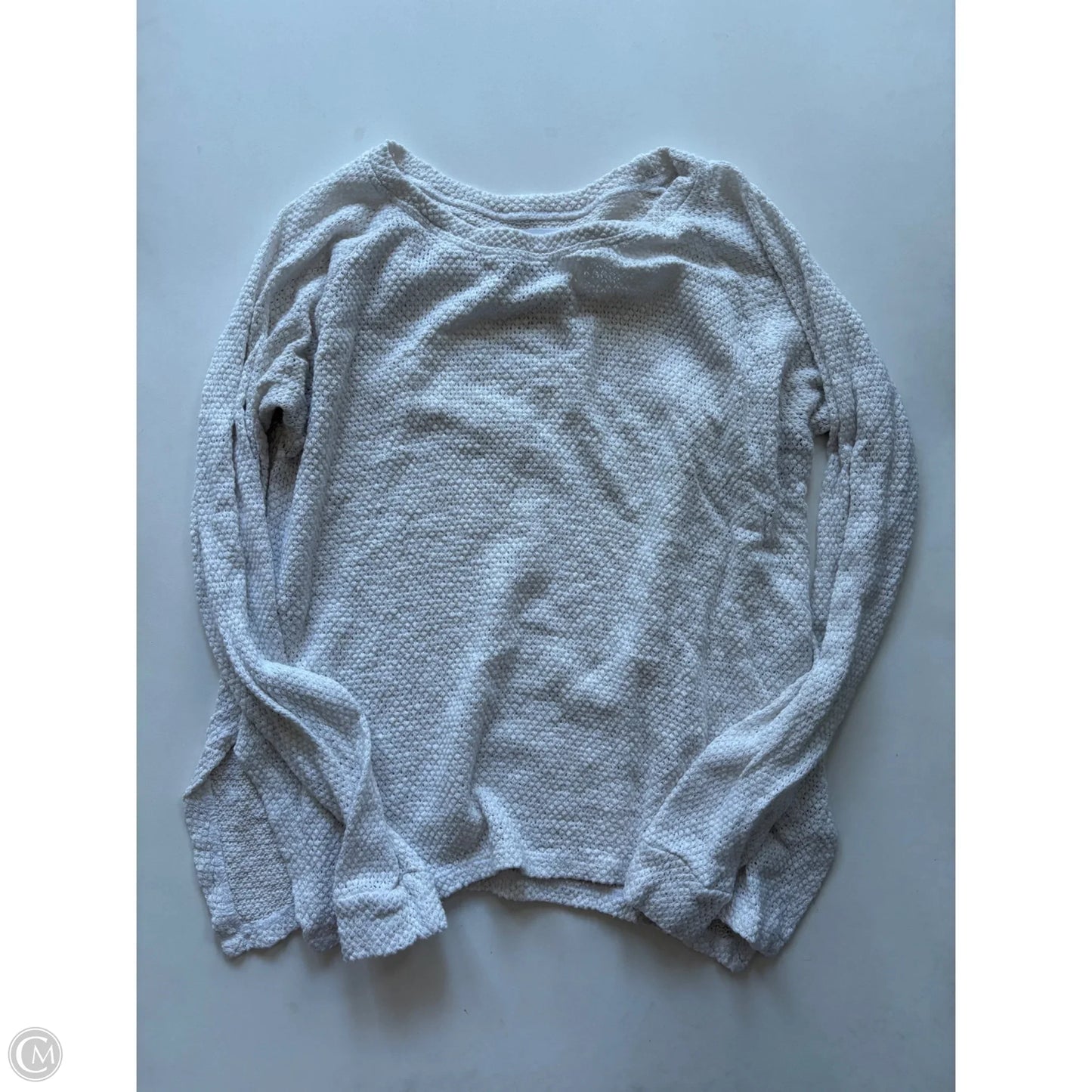 Top Long Sleeve By Velvet In White, Size: S