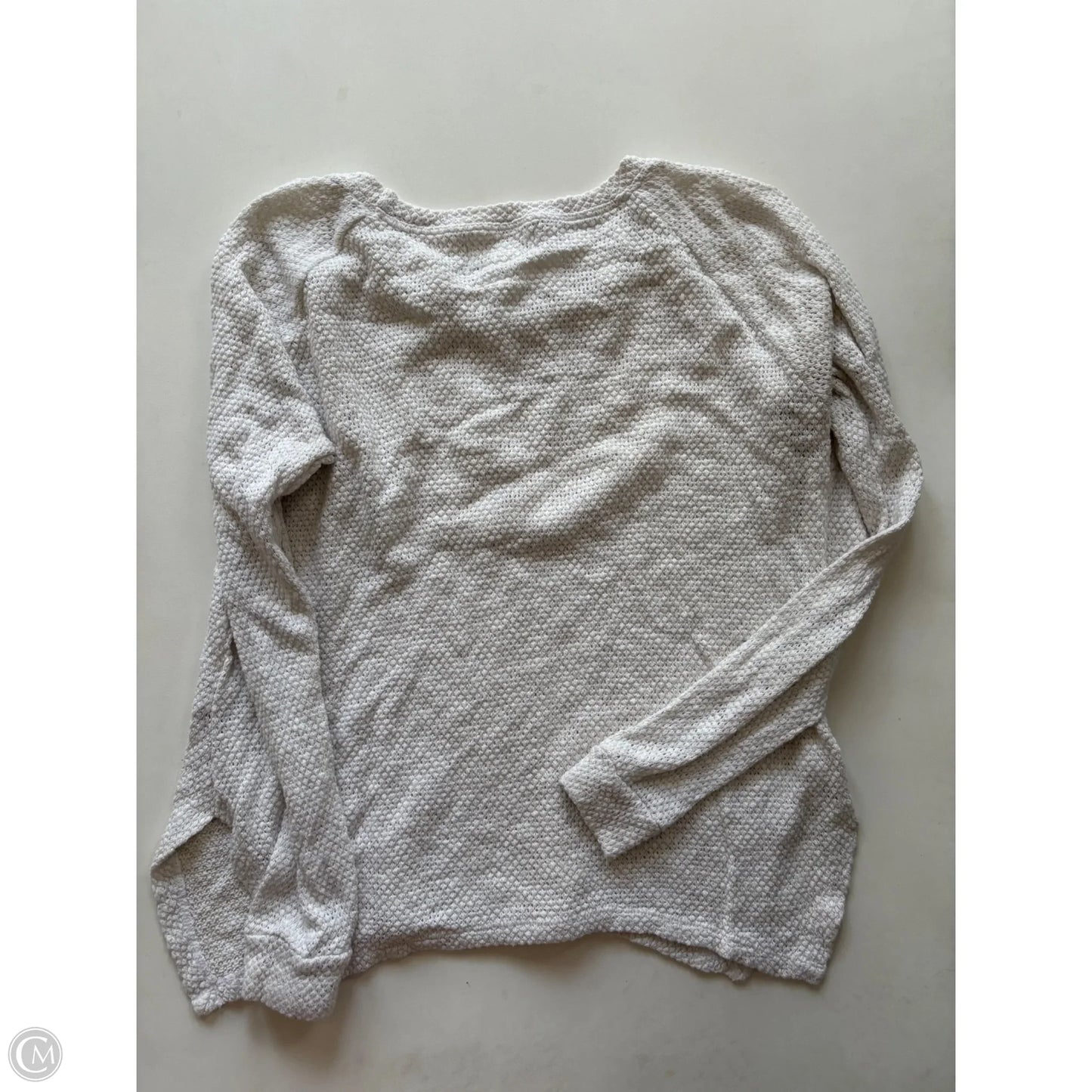 Top Long Sleeve By Velvet In White, Size: S