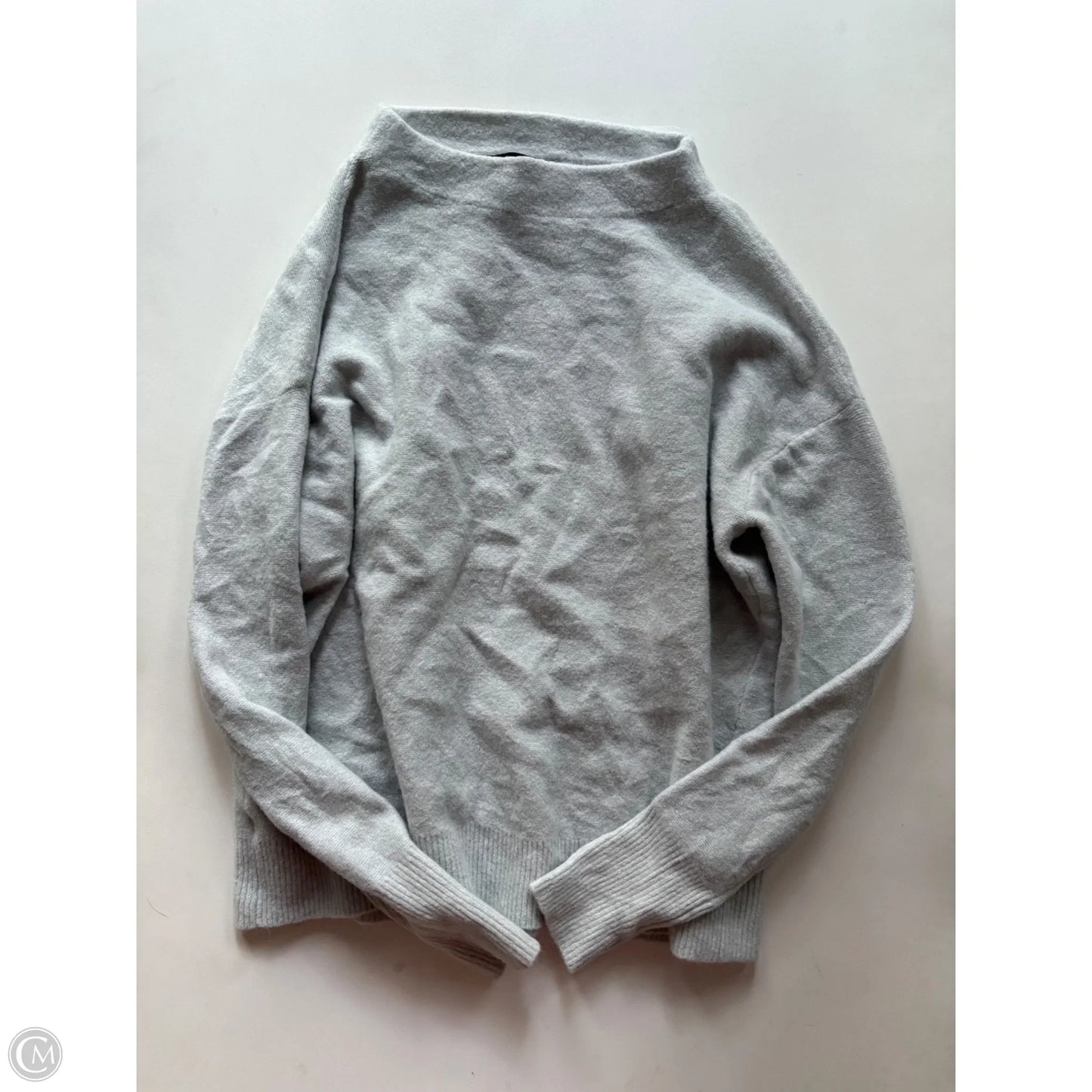 Sweater By Ann Taylor In Grey, Size: Xs