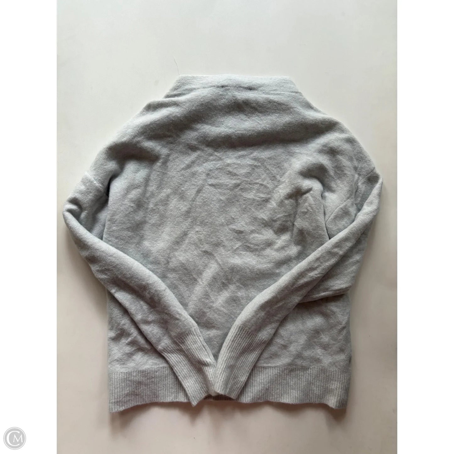 Sweater By Ann Taylor In Grey, Size: Xs