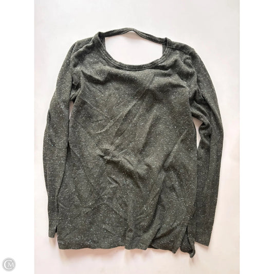 Top Long Sleeve By Loft In Green, Size: S
