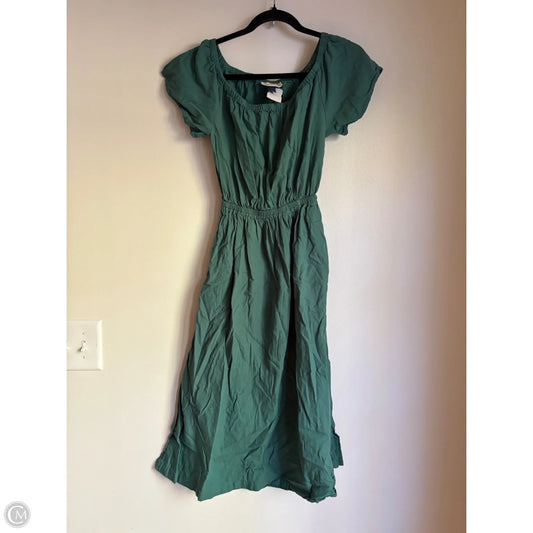 Dress Casual Maxi By Universal Thread In Green, Size: Xs