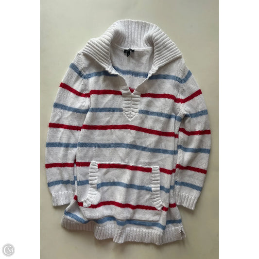 Sweater By Talbots In Striped Pattern, Size: M