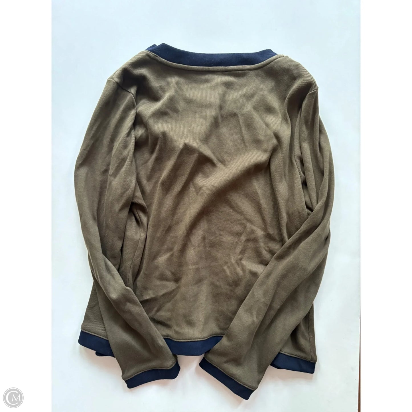 Sweater By Talbots In Green, Size: Xl