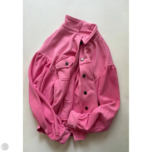 Jacket Other By Pol In Pink, Size: S