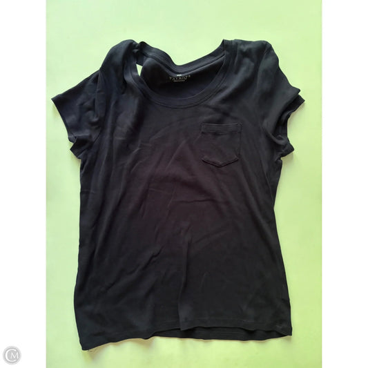 Top Short Sleeve By Talbots In Blue, Size: Lp