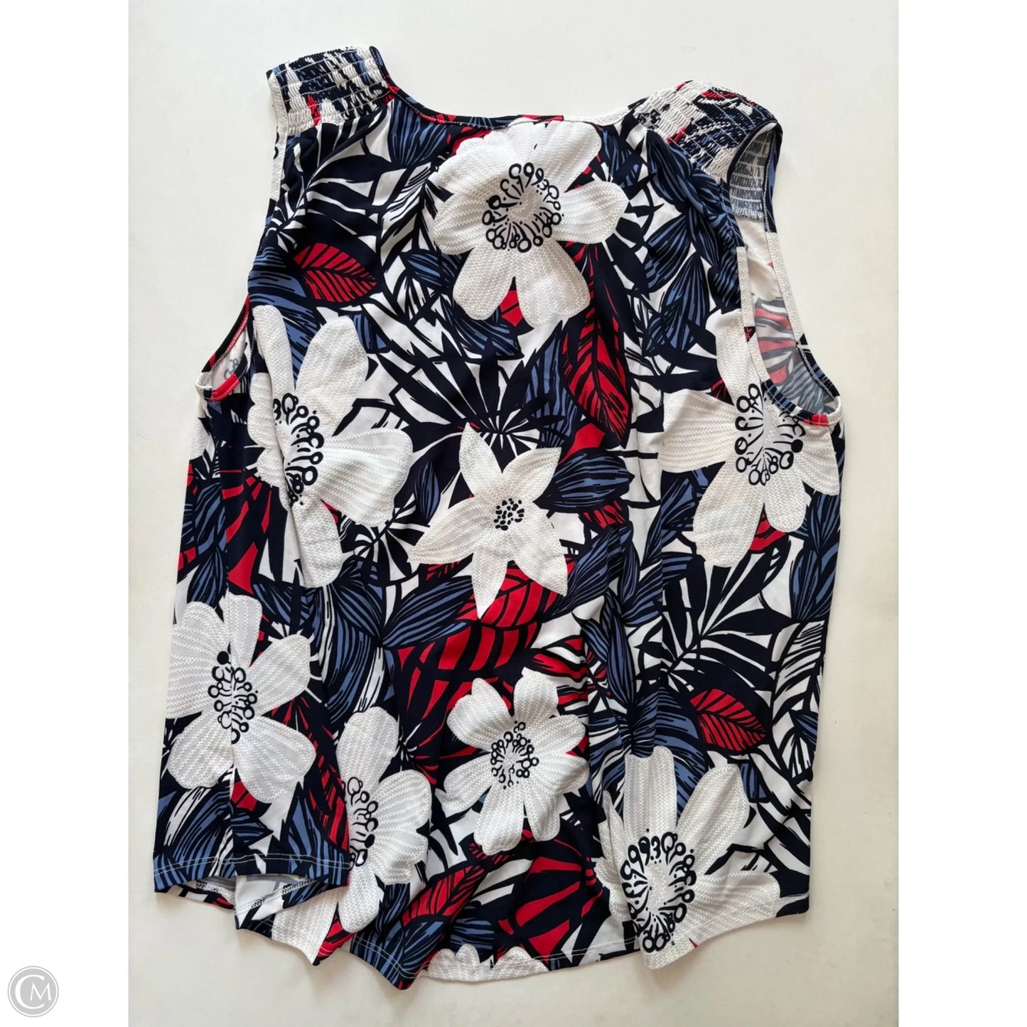 Top Sleeveless By Sjs In Multi-colored, Size: 3x