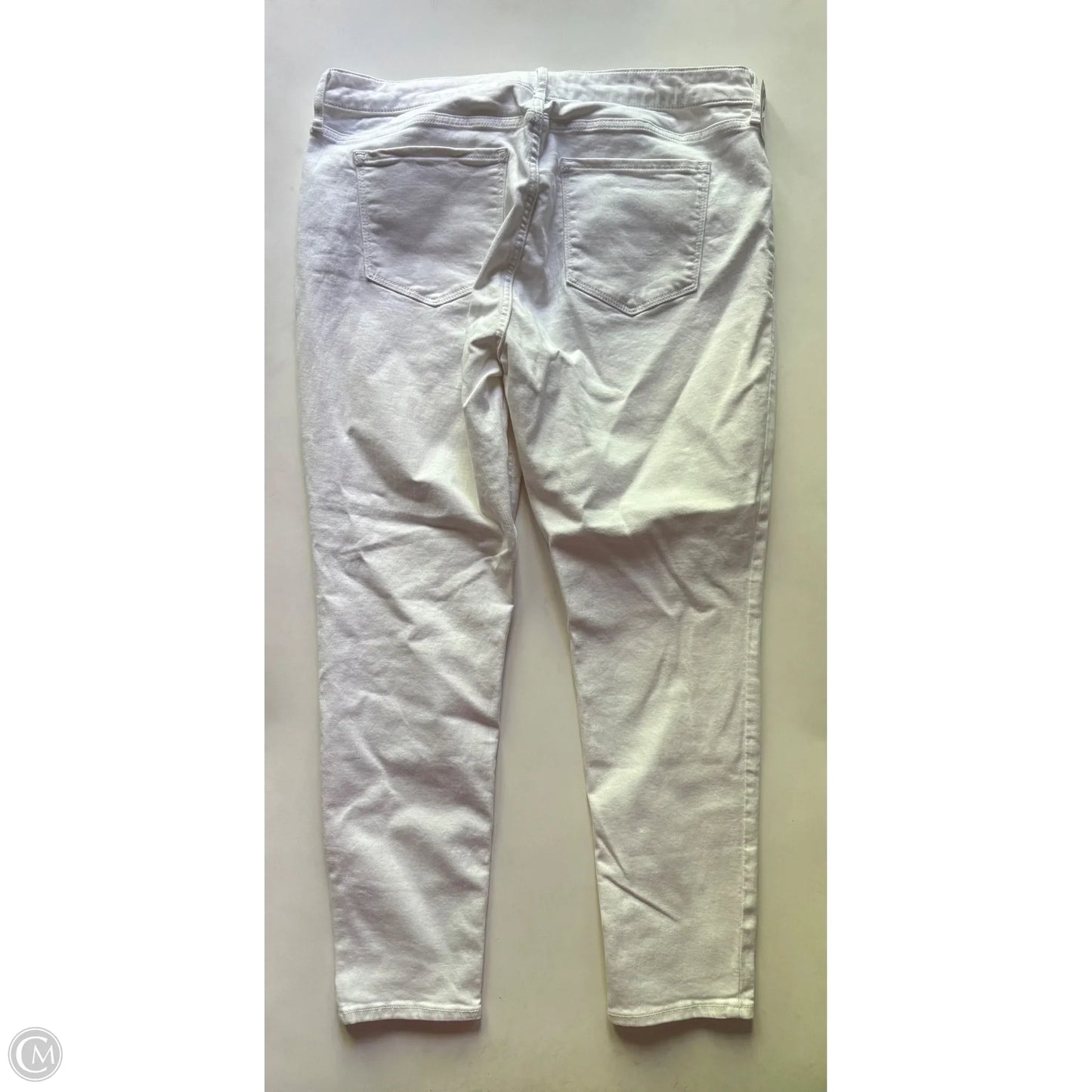 Jeans Straight By Old Navy In White, Size: 16