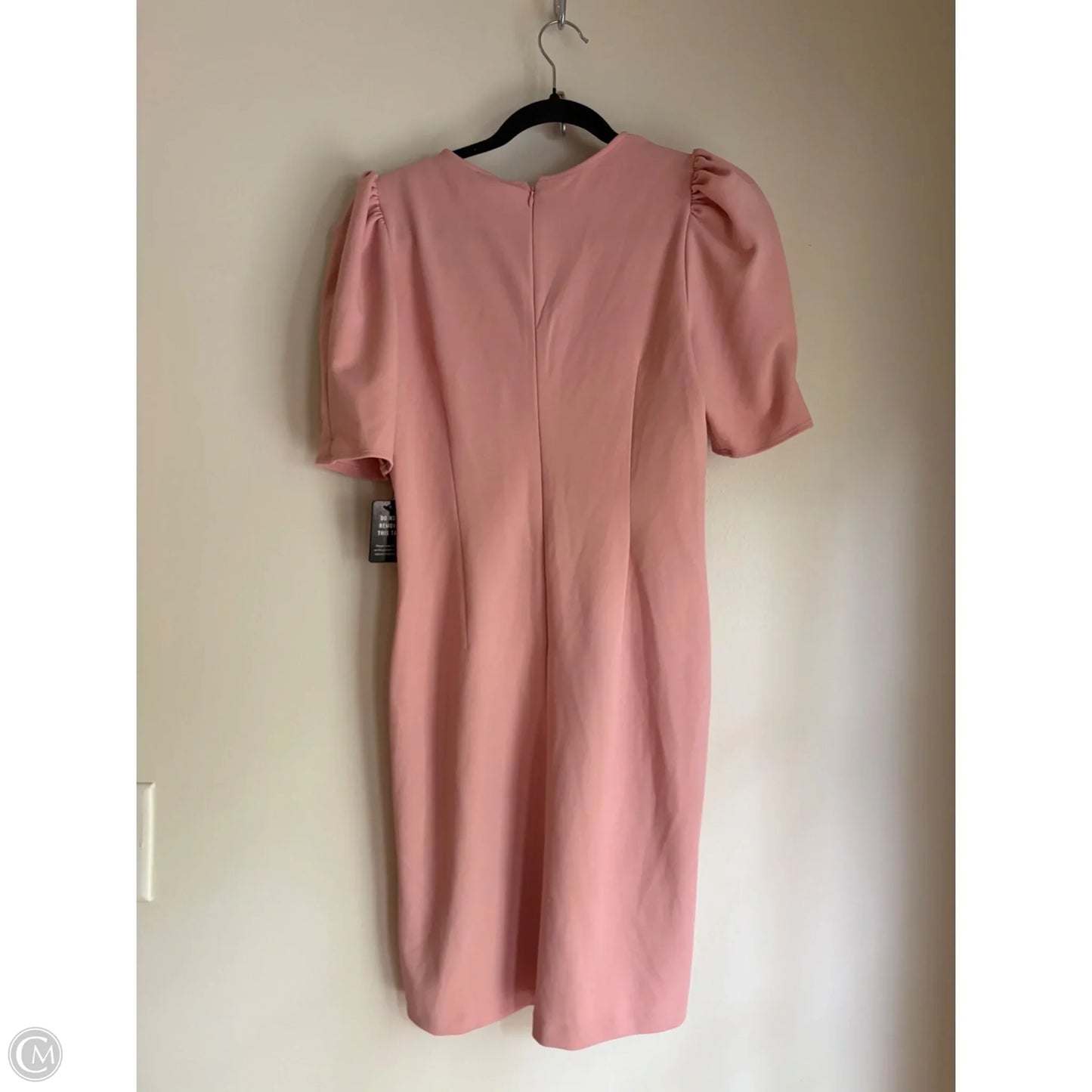 Dress Work By Express In Peach, Size: S