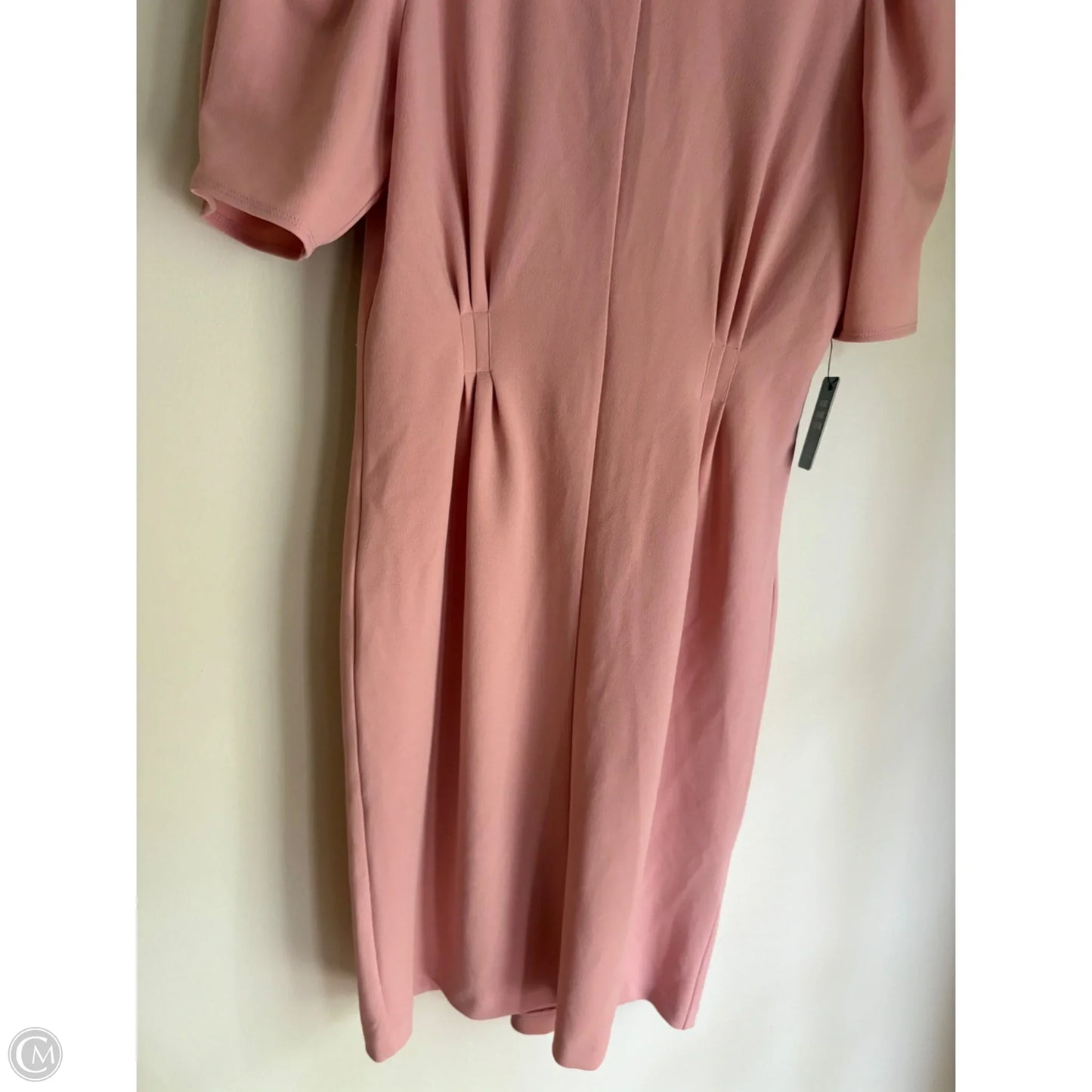 Dress Work By Express In Peach, Size: S