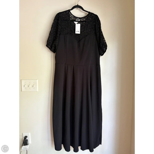 Dress Work By LTS In Black, Size: 1x