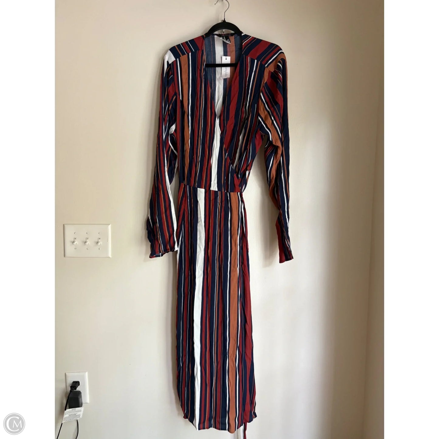 Dress Work By Long Tall Sally In Striped Pattern, Size: 1x