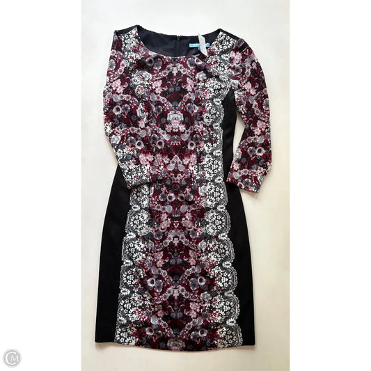 Dress Work By Antonio Melani In Floral Print, Size: Xs