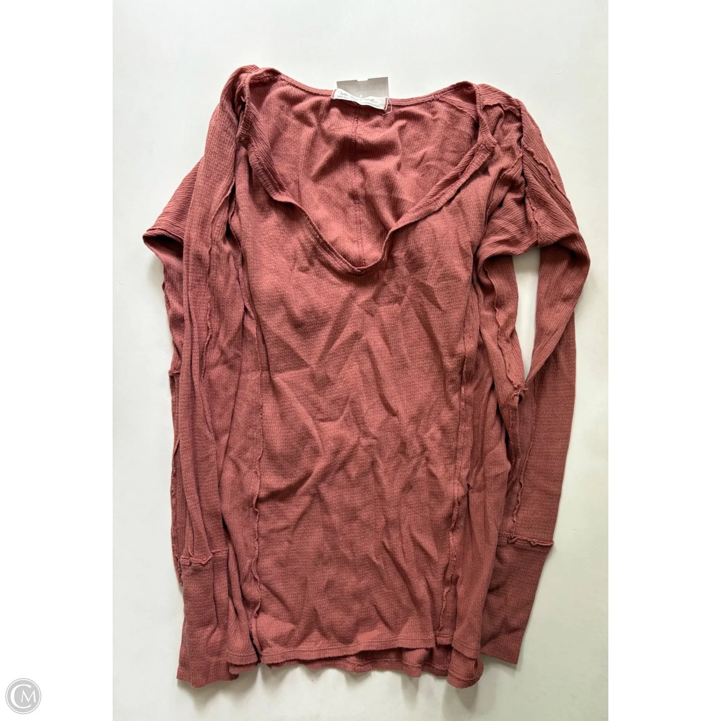 Top Long Sleeve By We The Free In Orange, Size: Xs