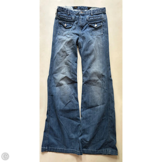 Jeans Wide Leg By X2 In Blue, Size: 8