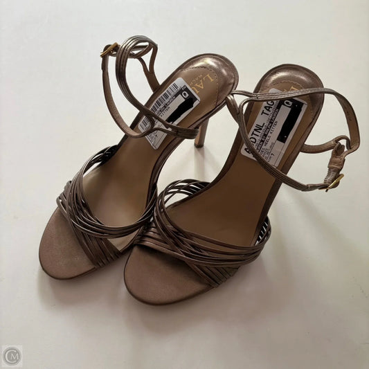 Shoes Heels Kitten By Lauren By Ralph Lauren In Bronze, Size: 7