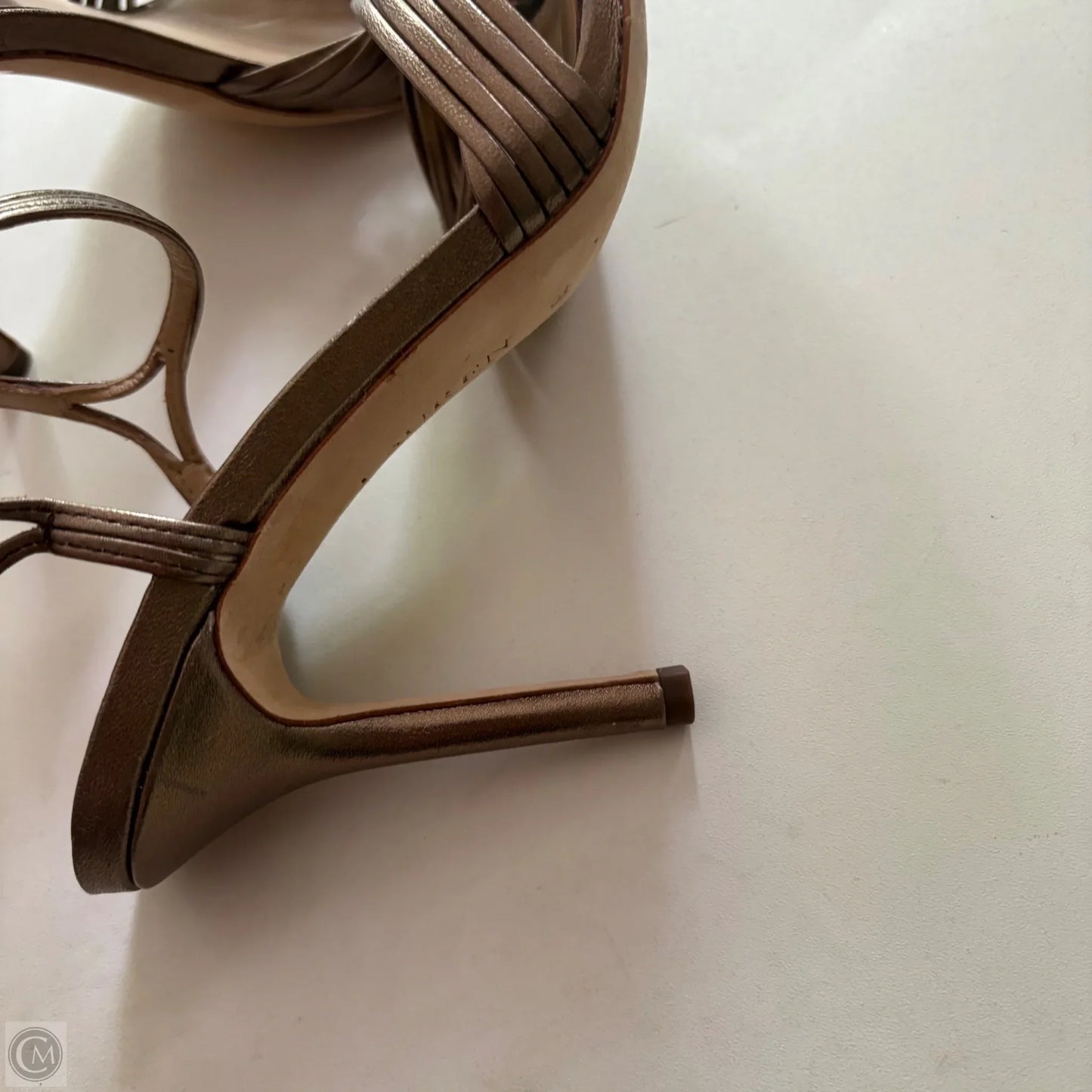 Shoes Heels Kitten By Lauren By Ralph Lauren In Bronze, Size: 7