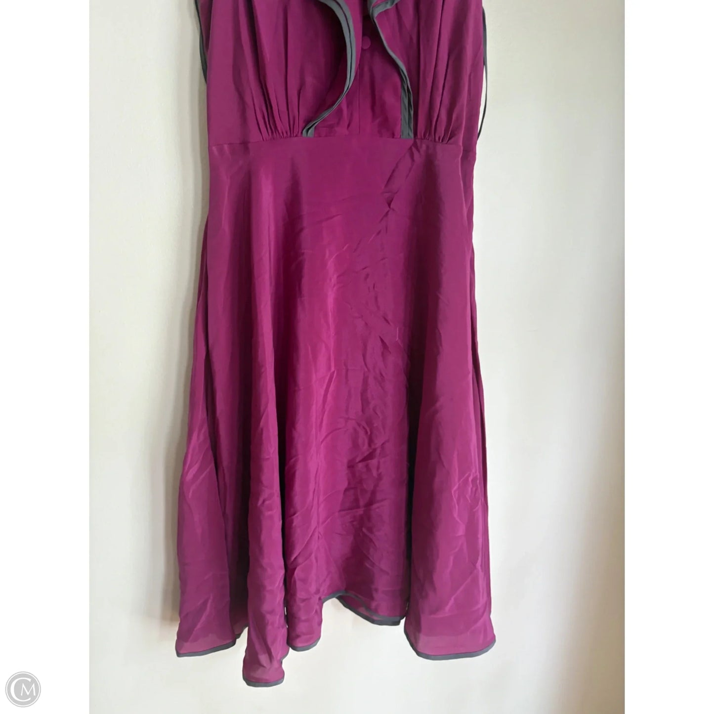 Dress Party Midi By Girls From Savory In Purple, Size: Xs
