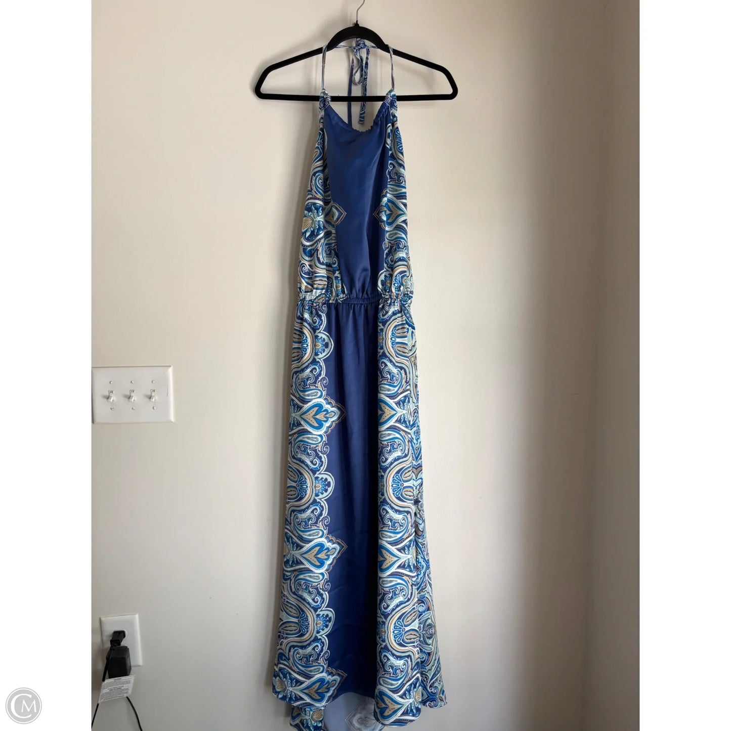 Dress Casual Maxi By Lane Bryant In Blue, Size: 1x