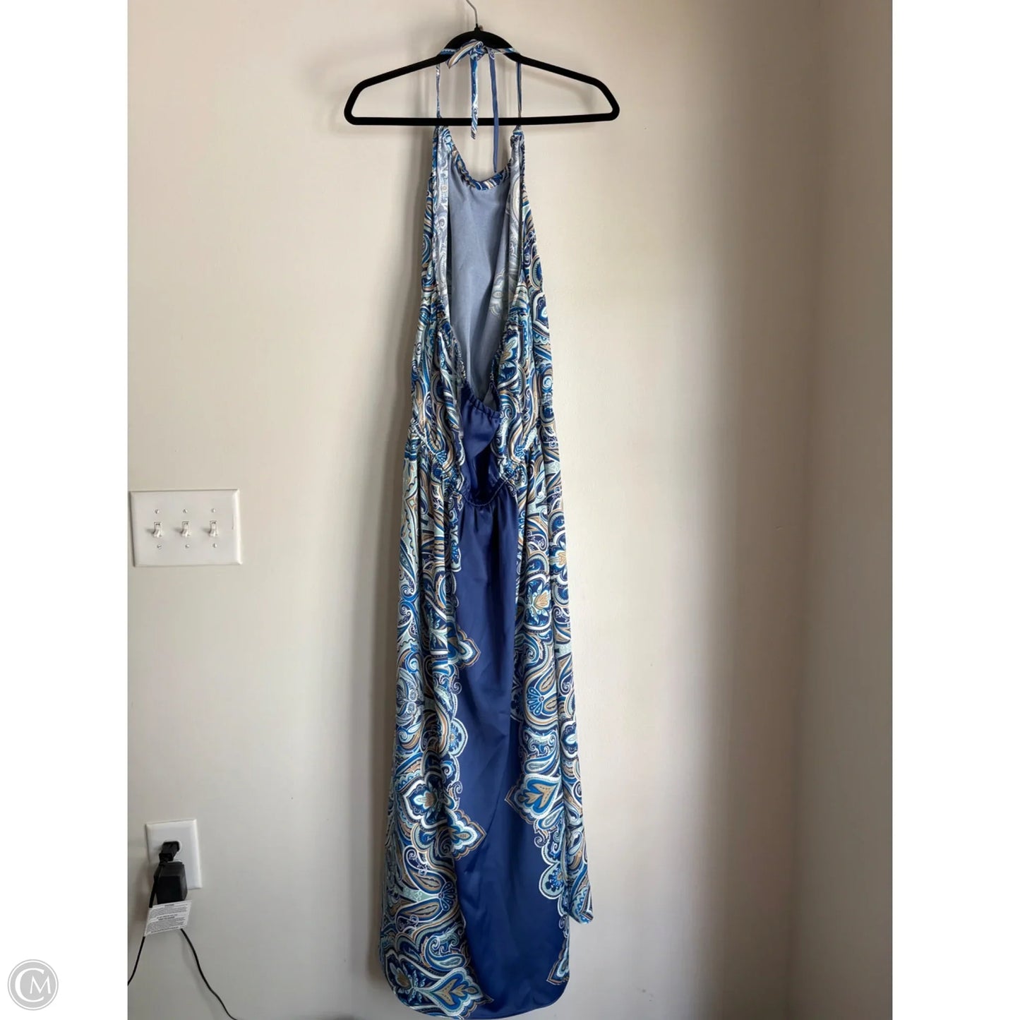 Dress Casual Maxi By Lane Bryant In Blue, Size: 1x
