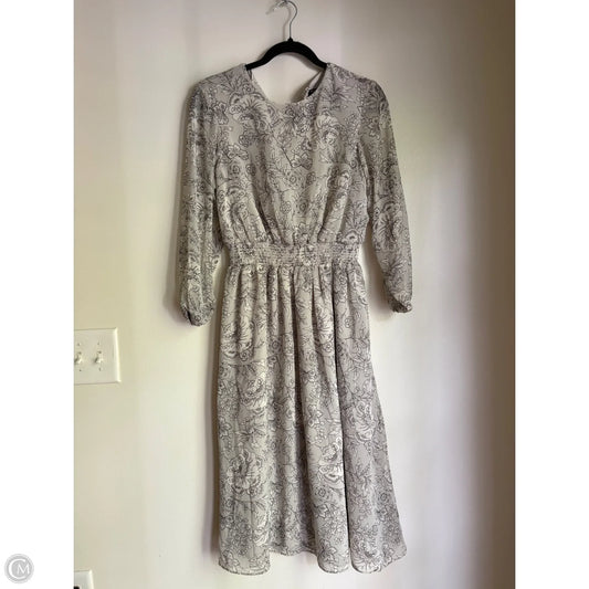 Dress Work By Banana Republic In Grey, Size: Xs