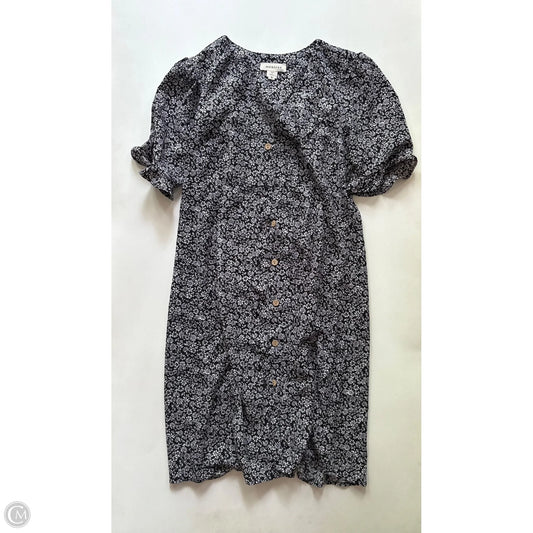 Dress Casual Midi By Monteau In Navy, Size: S