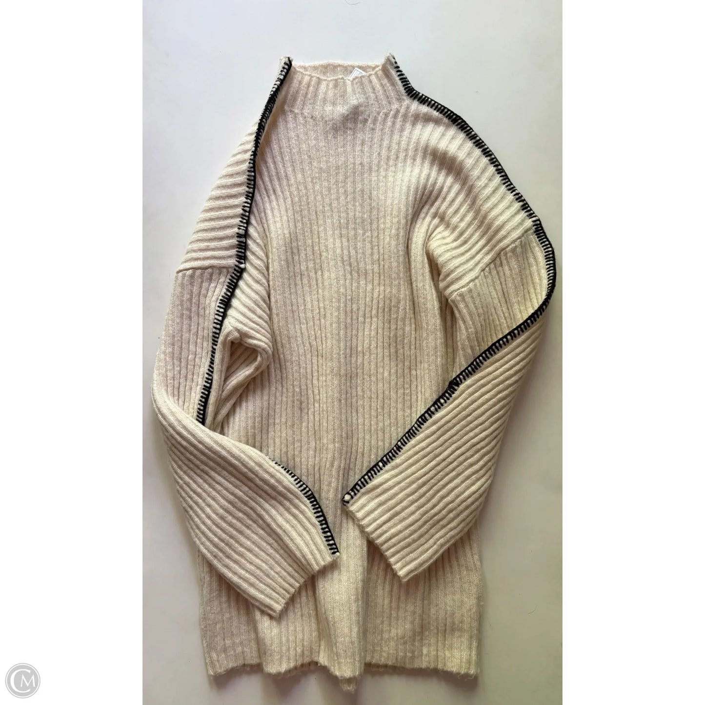 Dress Casual Midi By Steve Madden In Cream, Size: L