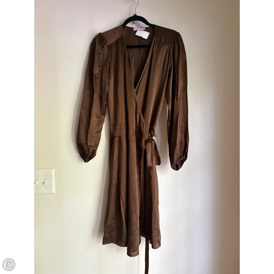 Dress Party Midi By Calypso St Barth In Brown, Size: S