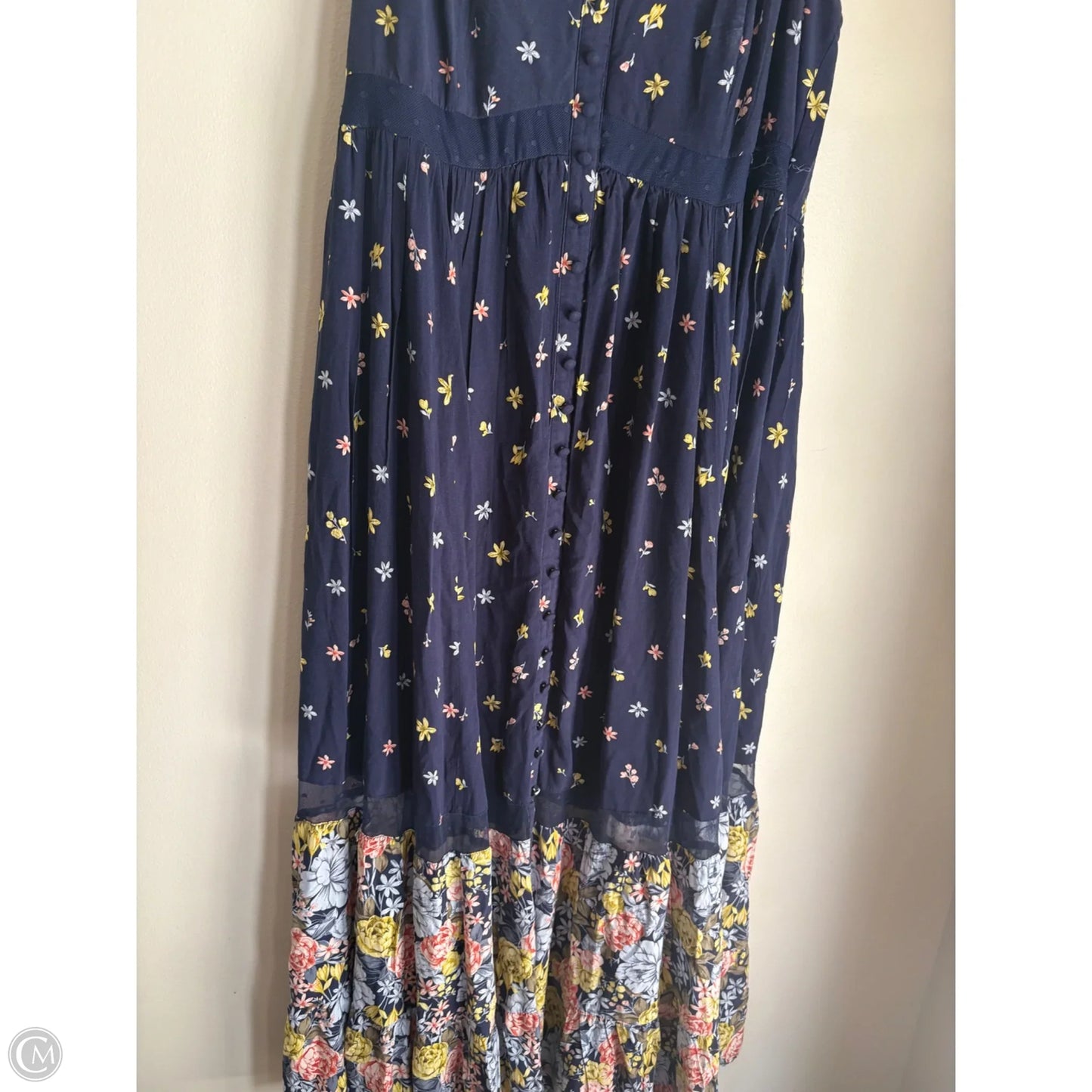 Dress Casual Maxi By Torrid In Navy, Size: 1x