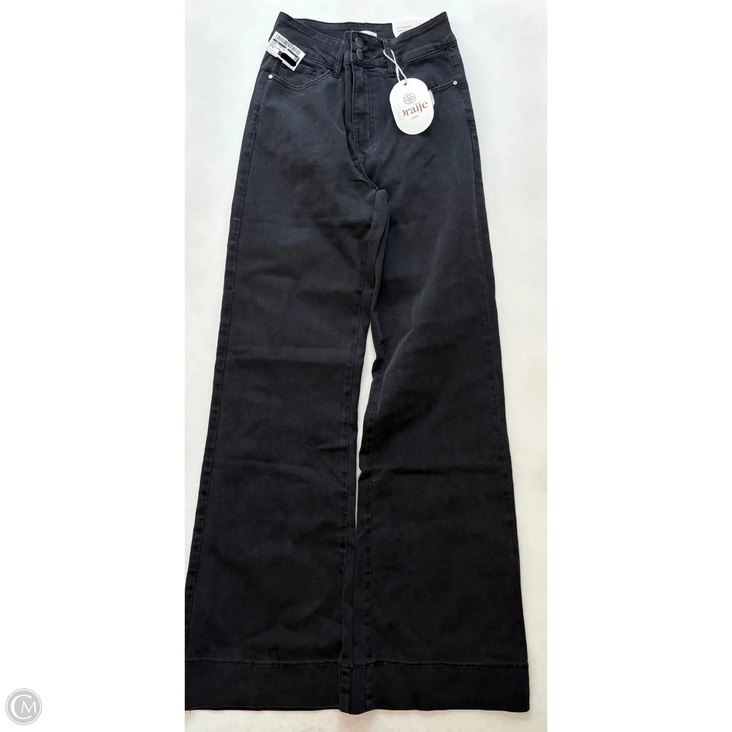 Jeans Flared By Oraije In Black, Size: 6