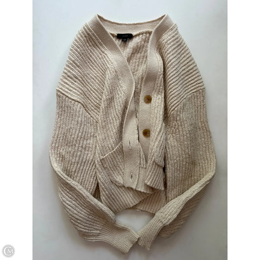 Sweater Cardigan By J. Crew In Cream, Size: 2x