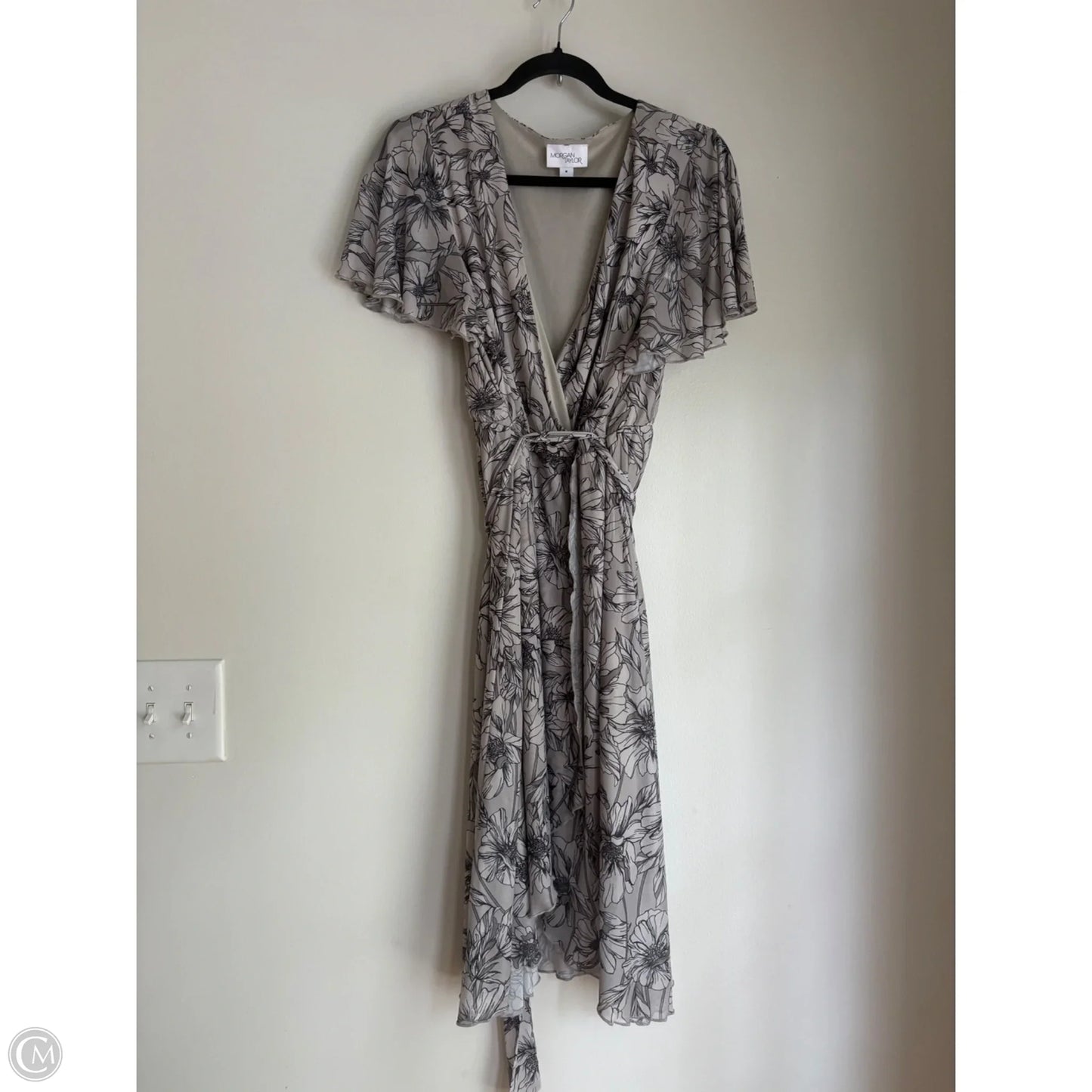 Dress Work By Morgan Taylor In Floral Print, Size: M