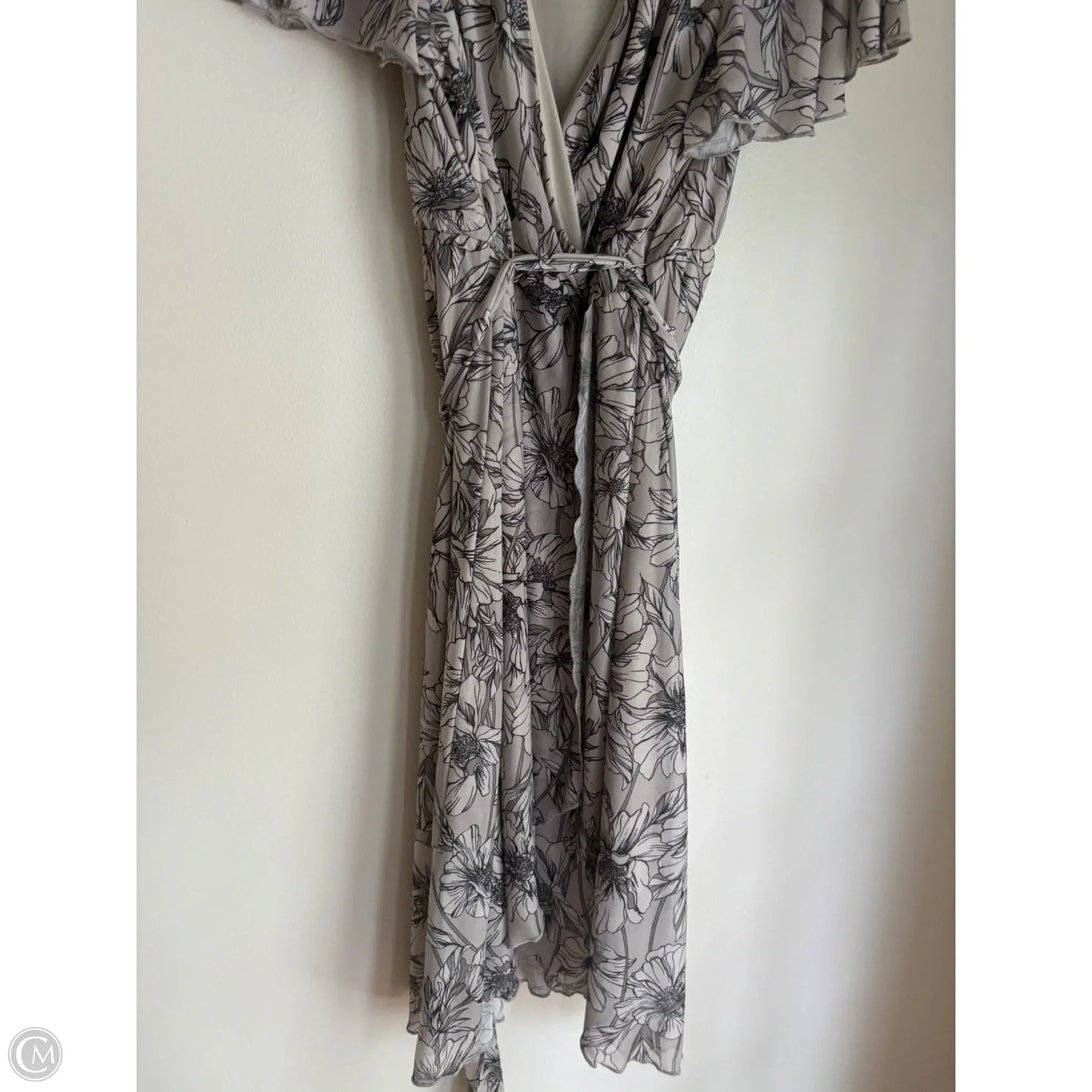 Dress Work By Morgan Taylor In Floral Print, Size: M