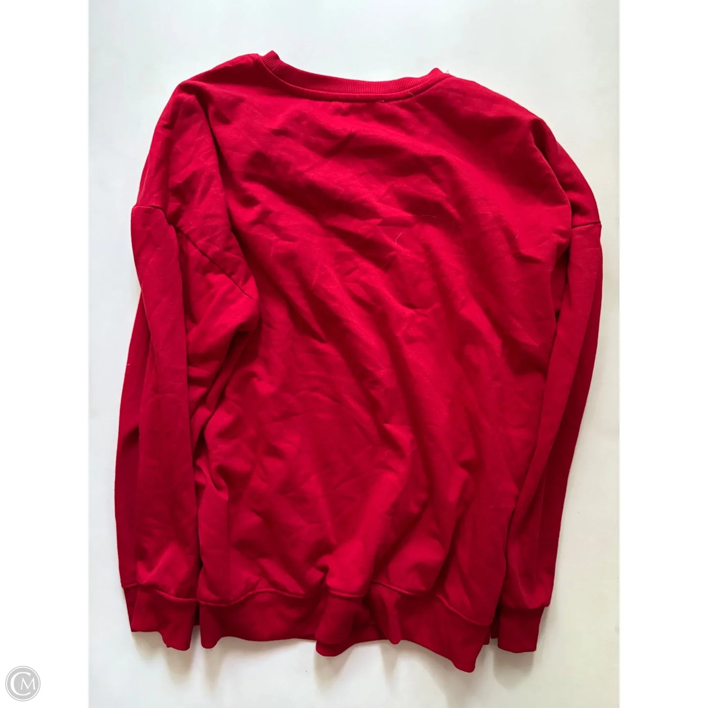 Sweatshirt Crewneck By Workshop In Red, Size: 2x