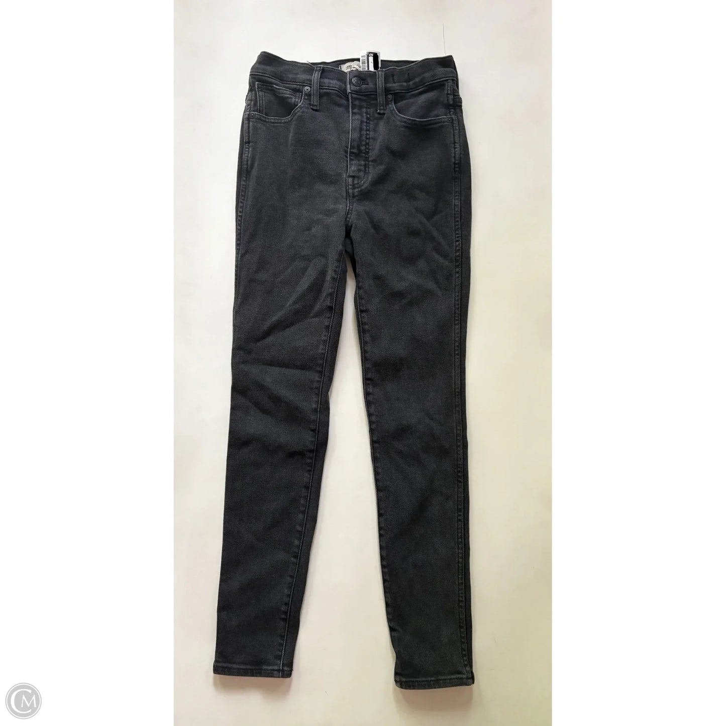 Jeans Straight By Madewell In Black, Size: 4