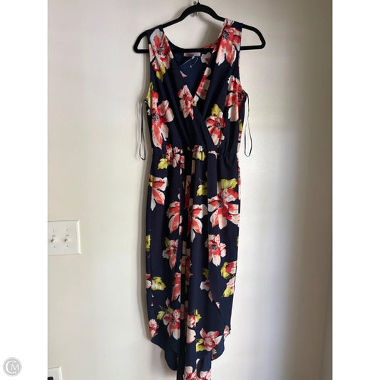 Dress Casual Midi By Dream Of me In Floral Print, Size: Xl